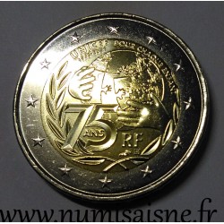 FRANCE - 2 EURO 2021 - 75 ANS DE L'UNICEF