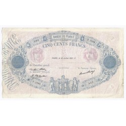 FAY 30/34 - 500 FRANCS BLEU...