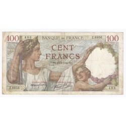 FAY 26/25 - 100 FRANCS...