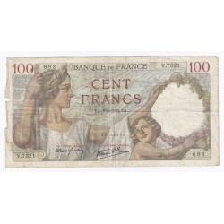 FAY 26/22 - 100 FRANCS...