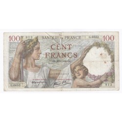 FAY 26/21 - 100 FRANCS...