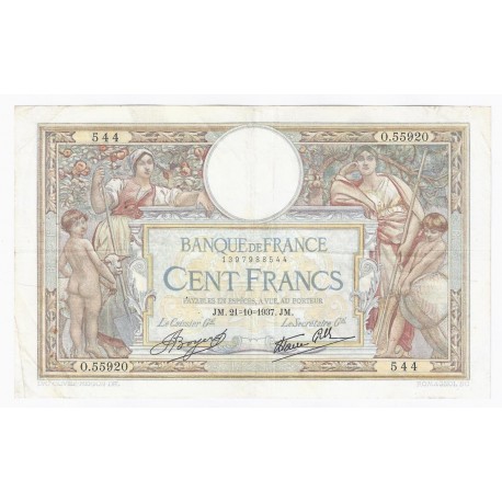 FAY 25/03 - 100 FRANCS Luc Olivier MERSON - 21/10/1937 - TRES TRES BEAU -PICK 86