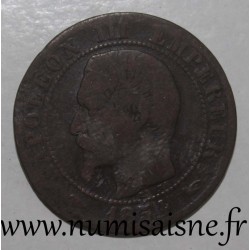 FRANCE - KM 771 - 10 CENTIMES 1854 A - Paris - TYPE NAPOLEON III