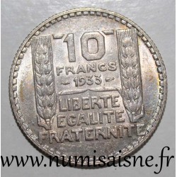 FRANCE - KM 878 - 10 FRANCS 1933 - TYPE TURIN