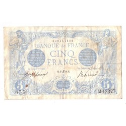 FAY 02/40 - 5 FRANCS BLEU -...