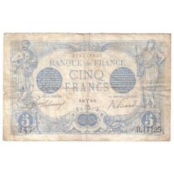 FAY 02/37 - 5 FRANCS BLEU -...