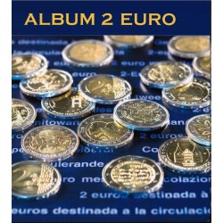 ② Album numismatique NUMIS partie 10, pièces de 2 euros, année — Monnaies, Europe