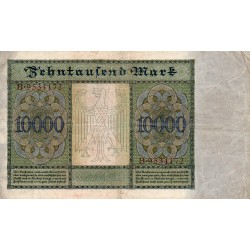 GERMANY - PICK 70 - 10 000 MARK - 19/01/1922