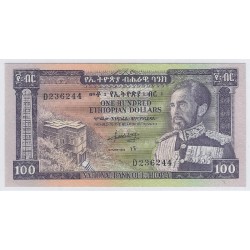 ETHIOPIE - PICK 29 - 100 DOLLARS 1966 - NEUF