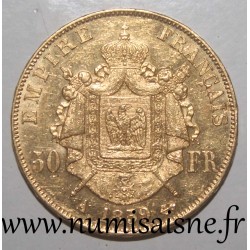 FRANCE - KM 785 - 50 FRANCS 1859 A - Paris - GOLD - TYPE NAPOLEON III