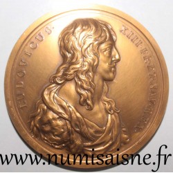 MEDAL - LOUIS XIII 1610 - 1643 - September 5, 1638 - By MOLART - RESTRIKE