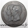 MEDAILLE - NAPOLEON III UND EUGENIA - BRANCHENPALAST - 1855