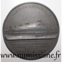 MÉDAILLE - NAPOLÉON III ET EUGÉNIE - PALAIS DE L'INDUSTRIE