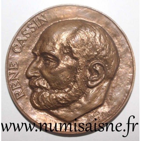 MEDAILLE - POLITIQUE - RENÉ CASSIN