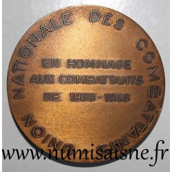 MEDAILLE - NATIONALE KÄMPFERUNION - 1939 - 1940