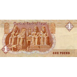 EGYPTE - PICK 50 d - 1 Pound - 1986-1992 - sign 18