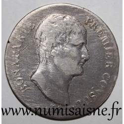 FRANCE - KM 650 - 5 FRANCS 1802 - YEAR XI A - Paris - BONAPARTE FIRST CONSUL