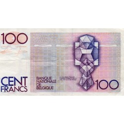 BELGIEN - PICK 142 - 100 FRANCS - NON DATE (1982 - 1994)