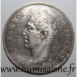 GADOURY 644 - 5 FRANCS 1827 B - Rouen - CHARLES X - KM 728