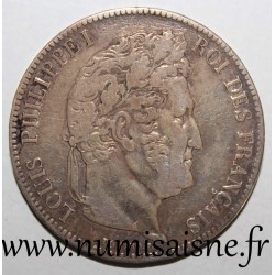 FRANCE - KM 749 - 5 FRANCS 1837 W - Lille - LOUIS PHILIPPE 1st