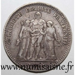 FRANKREICH - KM 820 - 5 FRANCS 1876 K - Bordeaux - TYP HERCULE