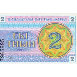 KASACHSTAN - PICK 2 c - 2 TYIN - 1993