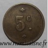 FRANCE - ANONYME - 5 CENT