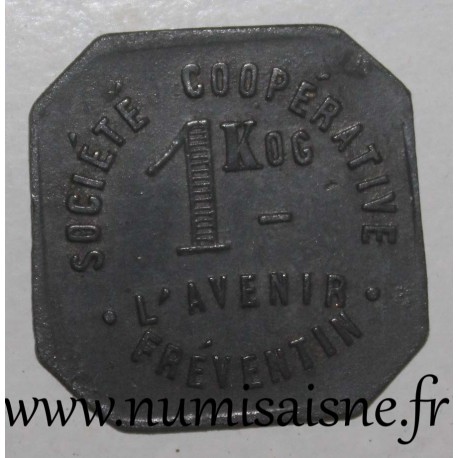 FRANCE - 62 - FREVENT - 1 KILO - SOCIETE COOPERATIVE