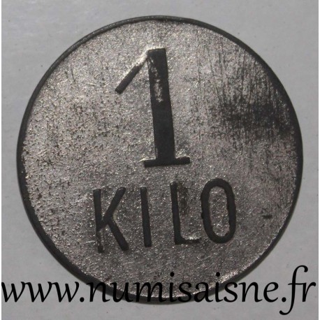 FRANCE - 62 - BILLY MONTIGNY - 1 KILO - BUREAU DE BIENFAISANCE