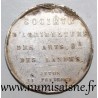 ATTENDANCE TOKEN - AGRICULTURE, ARTS & A DES LANDES SOCIETY - LOUIS PHILIPPE I