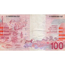 BELGIEN - PICK 147 - 100 FRANCS (1995-2001)