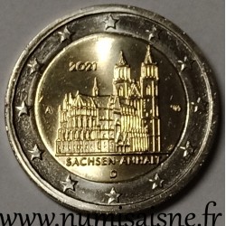 GERMANY - 2 EURO 2021 - MAGDEBOURG CATHEDRAL