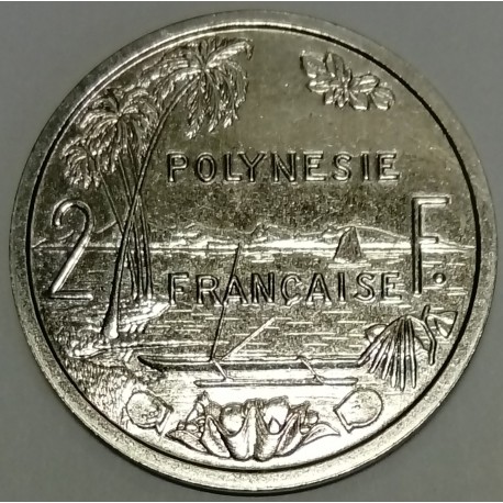 POLYNESIE FRANCAISE - KM 10 - 2 FRANCS 1996