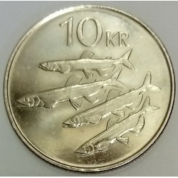 ISLAND - KM 29.1 - 10 KRONUR 1996