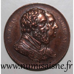 MEDAL - LOUIS XVIII - RESTORATION OF THE STATUE OF HENRI IV - By  Gayrard