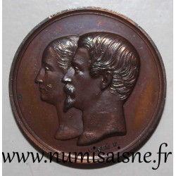 MEDAILLE - HOCHZEIT VON NAPOLÉON III UND EUGENIE - 30. Januar 1853 - Von Caqué