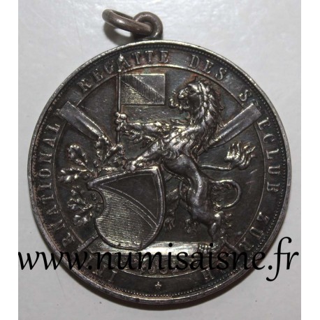 MEDAL - SWITZERLAND - ZURICH - REGATTA - 1899