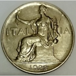 ITALIE - KM 62 - 1 LIRE 1922 A