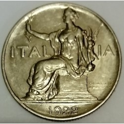 ITALY - KM 62 - 1 LIRE 1922 A