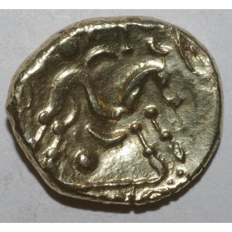 AMBIANI - AREA OF AMIENS - GOLD STATER UNIFACE - DISJOINTED HORSE