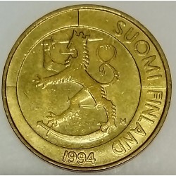 FINLAND - KM 76 - 1 MARKKA 1994 - LION