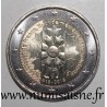 FRANCE - KM 2458 - 2 EURO 2018 - CENTENAIRE DU BLEUET - FLEUR DE MÉMOIRE ET DE SOLIDARITÉ