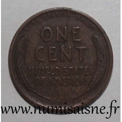 ETATS UNIS - KM 132 - 1 CENT 1916 - Lincoln - Wheat Penny