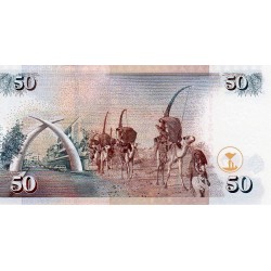 KENIA - PICK 41 - 50 SHILLINGS - 02/02/2004