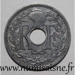 FRANCE - KM 895 - 10 CENTIMES 1941 TYPE LINDAUER - period and underlined