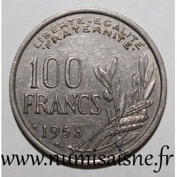 GADOURY 897 - 100 FRANCS 1958 - TYPE COCHET - KM 919