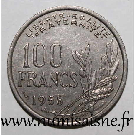 FRANKREICH - KM 919 - 100 FRANCS 1958 - TYP COCHET