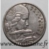 FRANCE - KM 919 - 100 FRANCS 1958 - TYPE COCHET