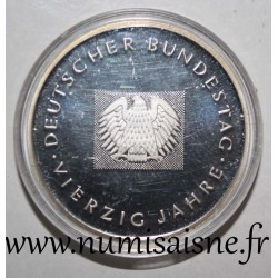 MÉDAILLE - ALLEMAGNE - 40 ANS DU BUNDESTAG - 1949 - 1989