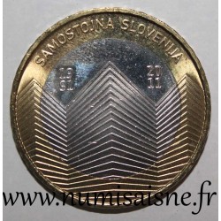 SLOVENIA - KM 101 - 3 EURO 2011 - 20 years of independence